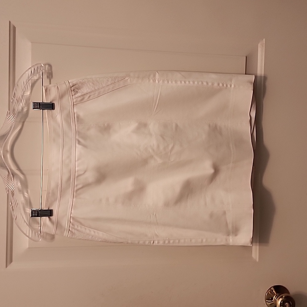White House Black Market,  white skirt, size 4